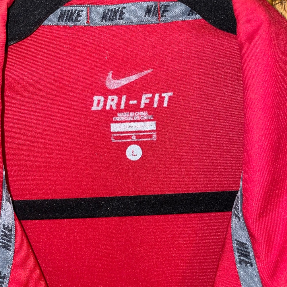Men’s Nike Red Dri-Fit Performance Jacket. Size L… - image 2